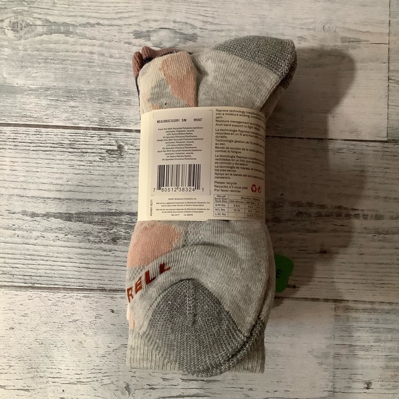 Merrell 3 Pk REPREVE Recycled Everyday Socks Crew (For Men and W… - Picture 3 of 4